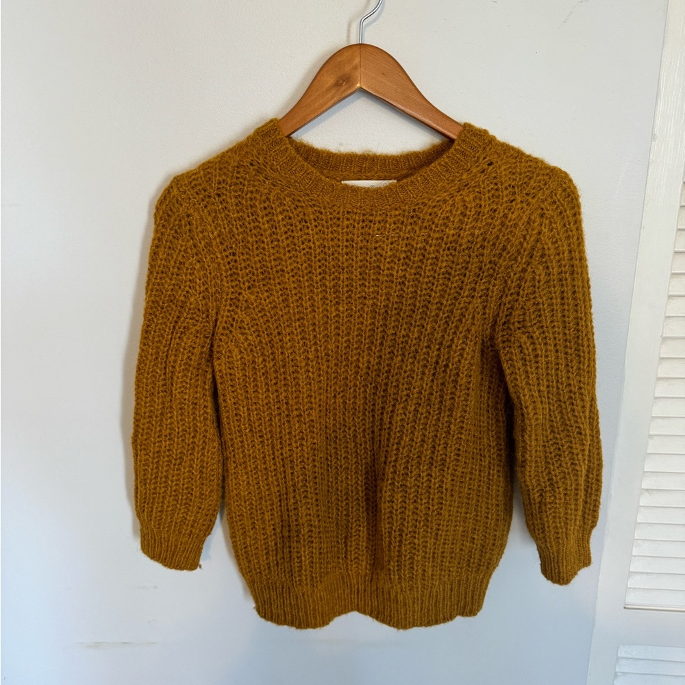 Treasure and Bond Mustard Sweater